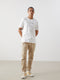 Crew Neck Printed Combed Cotton Men's T-Shirt